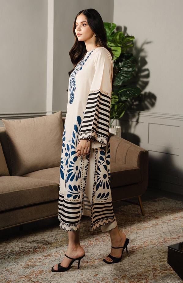 New Trending Designer Printed Lawn Suit - Stylish 2 PCs Fashion Fantasia Store