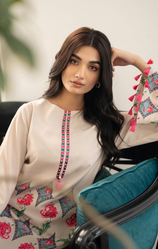 New Trending Designer Printed Lawn Suit - Stylish 2 PCs Fashion Fantasia Store