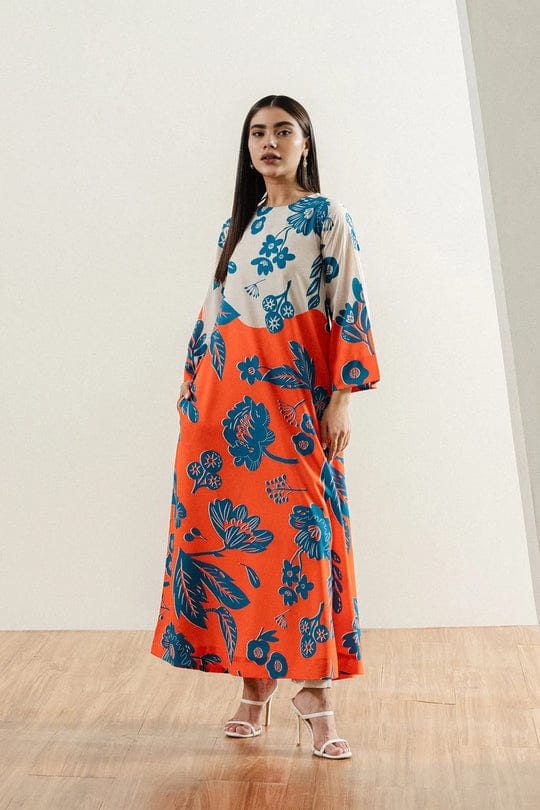 New Trending Designer Printed Lawn Suit with Dupatta - Stylish 2 PCs Fashion Fantasia Store