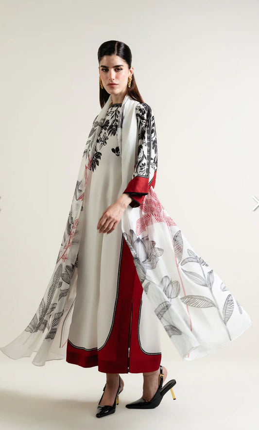 New Trending Designer Suit with Dupatta - Stylish 3 PCs Fashion Fantasia Store