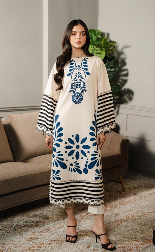 New Trending Designer Printed Lawn Suit - Stylish 2 PCs Fashion Fantasia Store