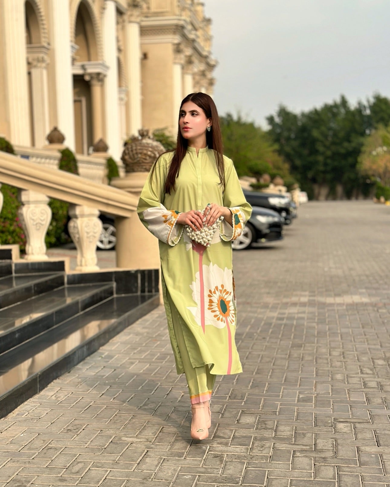 New Trending Designer Printed Lawn Suit - Stylish 2 PCs Fashion Fantasia Store